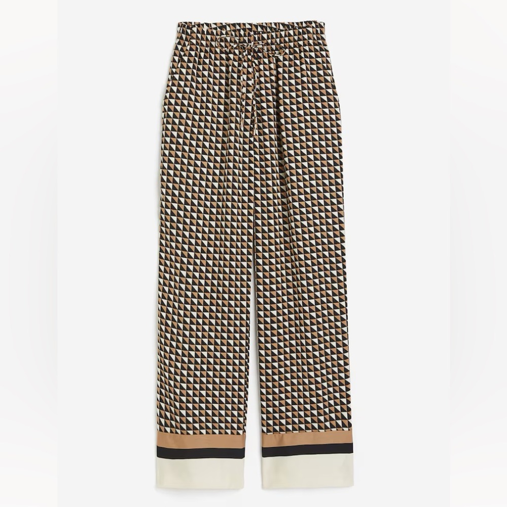 H&M Twill Drawstring Pants - New With Tags